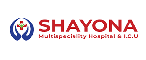 Shayona Multispeciality Hospital and ICU logo for advanced healthcare services